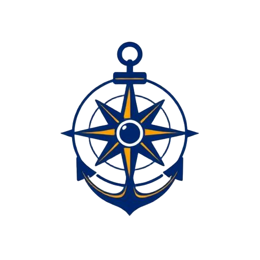 Emblema de la biblioteca marítima